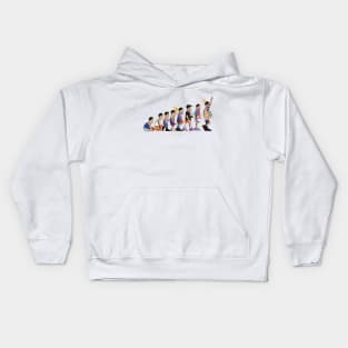 Evolution of Devin Booker Kids Hoodie